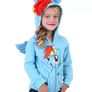 rainbow pony coat girls  age 9 Image 3