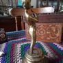 Brass Flute Player Image 2