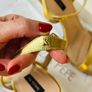 Gold Shoes Image 4