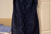navy sparkly monsoon dress for a special occasion