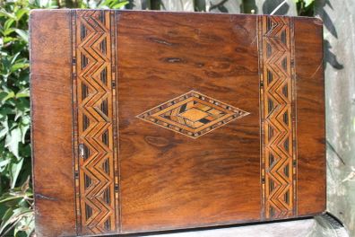 Antique 1800's Portable Writers Desk L-11,4" W-8" H5,3"