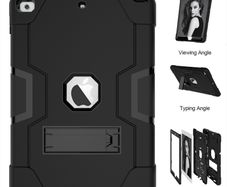 For Apple iPad 10th Gen 10.9 2022 Hard Case Survivor With Stand Black