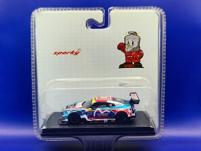Sparky Nissan GT-R Nismo GT3, 1:64 scale, new.