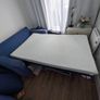 Blue 2 seater Sofa Bed Image 6