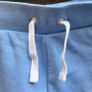 Light blue, ruched bum fleece shorts, size 8 Image 3