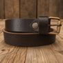 Unisex Premium Genuine Leather Belt Classic Stylish Waist Belt Durable Formal & Casual Designer Belt Image 5