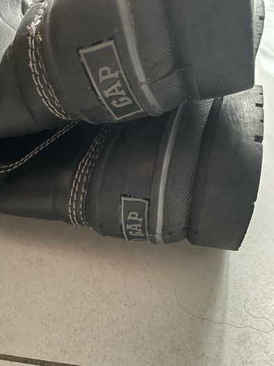 Snow winter waterproof boots GAP black size UK 3