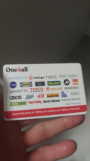 one4all gift card