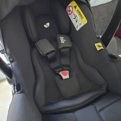 Joie isofix base and car seat