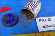 100 rivets in a Brasso Tin