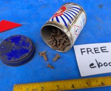 100 rivets in a Brasso Tin