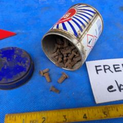 100 rivets in a Brasso Tin