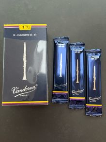 Vandoren Traditional Bb Clarinet Reeds 1 1/2 (3 Reeds)
