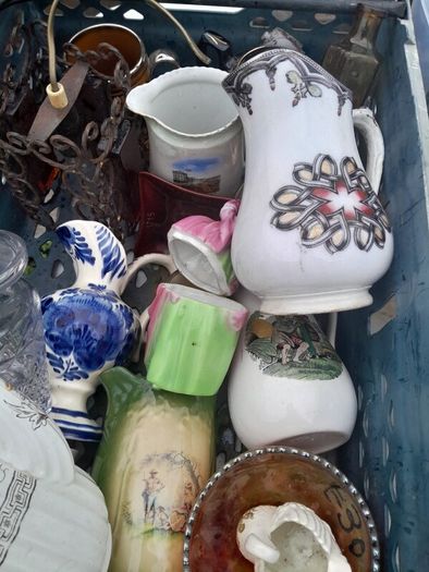 box of vintage collectable