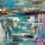 Original Painting Irish Abstract seascape Original Art contemporary Irish art Image 9