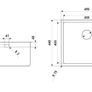 Undermounted stainless steel sink Image 5