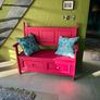 Pink Monks bench Image 2