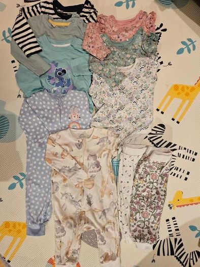 Baby girl bundle 6-9 months with summer sleeping bags