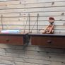 Danish Mid Century Floating Nightstands Image 2