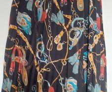 pleated midi maxi skirt size 12 /14