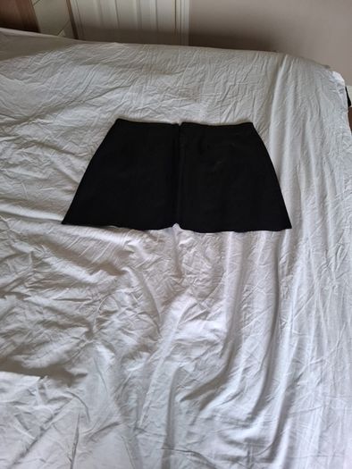 Faux Leather Mini Skirt