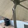 8 Seater Patio Table, Chairs and Parasol Image 5