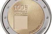 Slovenia 2 Euro Commemorative Coin 2019 - 100th Anniversary of the University of Ljubljana . UNCIRCULATED.
