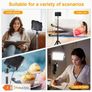 6182 ZOMEI 8-Inch Dimmable LED Photography Lighting Kit with 5600K USB Video Lights, 58-Inch Tripod Stand & Color Filters - 6182 Image 4