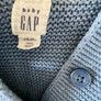 Baby gap blue hooded knit cardigan Image 2