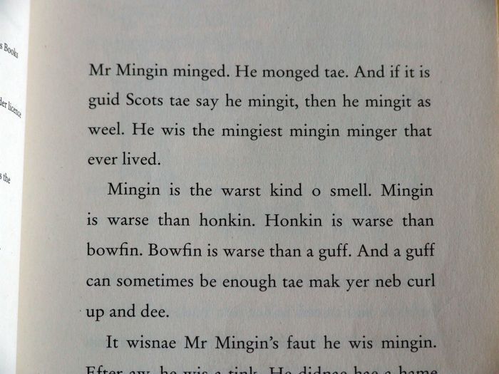 Mr Mingin (Mr Stink in Scots) by David Walliams