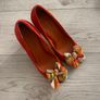 Marco Tozzi Burnt Orange Heels Image 2