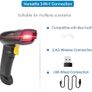 Bluetooth QR 2D Barcode Scanner Handheld USB Wireless 1D 2D bar Codes Imager Image 5
