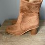 Size uk4 suede ankle boots Image 2