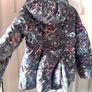 Benneton floral girls coat Image 8