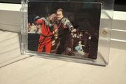 The undertaker signed wwf trading card with coa