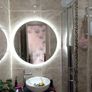 LED Mirrors Bathroom Makeup Cosmetic Ensuite Vanity Bluetooth Demister Antifog Dual LED Image 9