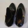 Cefalu Ladies Black Patent Leather High Heeled Shoes New With Box CAN POST Image 5