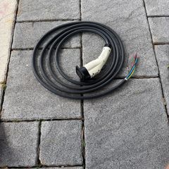 Type 1 EV Charging Cable (J1772), 5m with Holster, Tethered