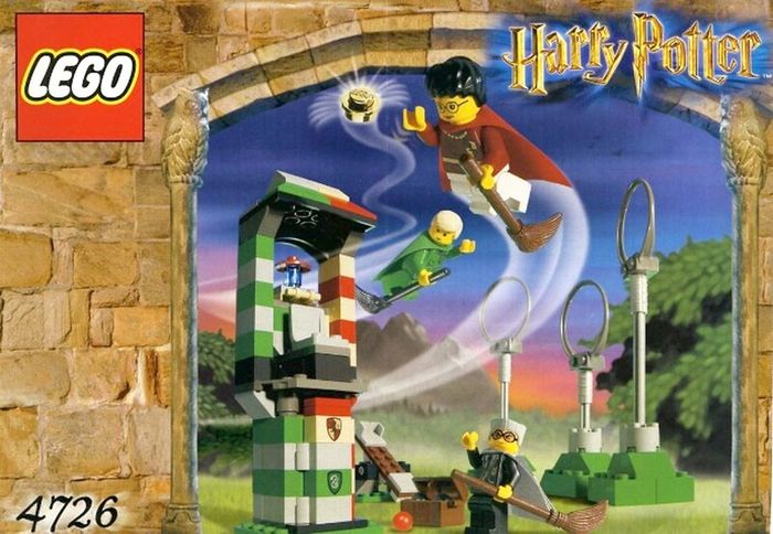 Lego Harry Potter 4726: Quidditch Practice (2002) 100% Complete (NO BOX)