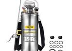 High-Performance Garden Sprayer 6L Capacity Pressure Sprayer Made of Stainless Steel with Hand Pressure Gauge 4.0 Bar, Suitable for Home, Garden, Vehicle Cleaning, Carpet Cleaning