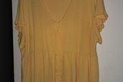 ladies yellow top size 26