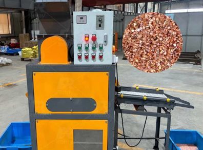5.3kw new 240v 3 pin plug Uk Professional electric cable granulator designed for recycling copper and aluminum cables