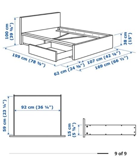 Ikea single bed