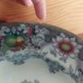 Fabulous Antique, 1850s Polychrome Transferware Plate with Hand Painted Elements by Francis Morley and Co. in the Rare "Cleopatra" Pattern, Circa 1845-1858 Image 9