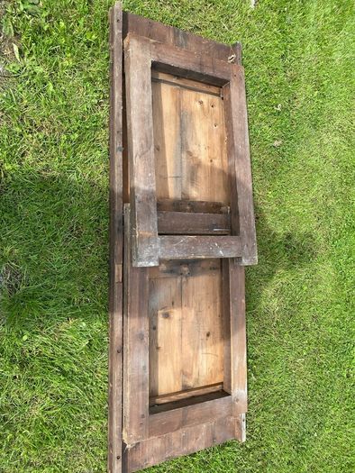 Antique bench table