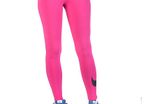 Brand new  Pink Genuine Nike Sportswear leg a see large swoosh leggings size XL UK14/16 EUR42/44 Postage included