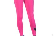 Brand new  Pink Genuine Nike Sportswear leg a see large swoosh leggings size XL UK14/16 EUR42/44 Postage included