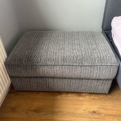grey sofa foot