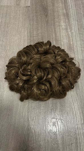 Irish dancing bun wig