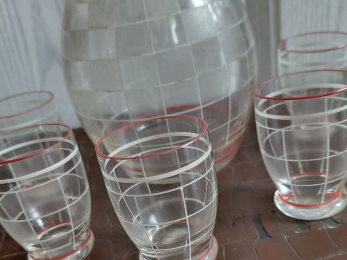 retro decanter set